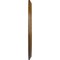 Ekena Millwork Genevieve Medallion (Canopies up to 3 1/2"), 16 1/8"OD x 3 1/2"ID x 7/8"P, Smokey Topaz Crackle CM16GNSTC - alternate 4